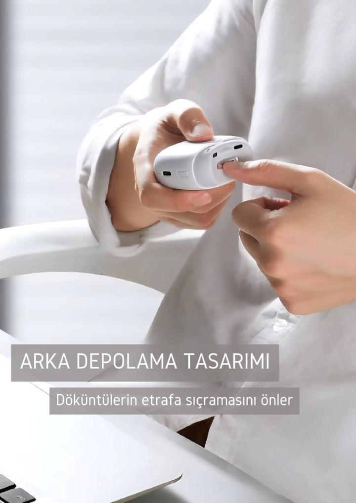 Seemagic Akıllı Elektrikli Otomatik Tırnak Makası Pro, Işıklı Tırnak Kesici, Manikür, Bebek ve Yetişkin Bakımı İçin Tırnak Makası Aletleri